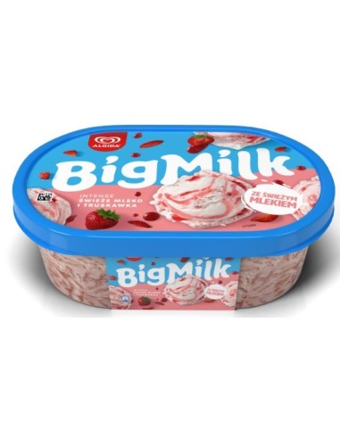 Big Milk Strawberry Intense 1l