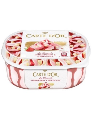 Carte d'Or Strawberry with Meringue 900ml
