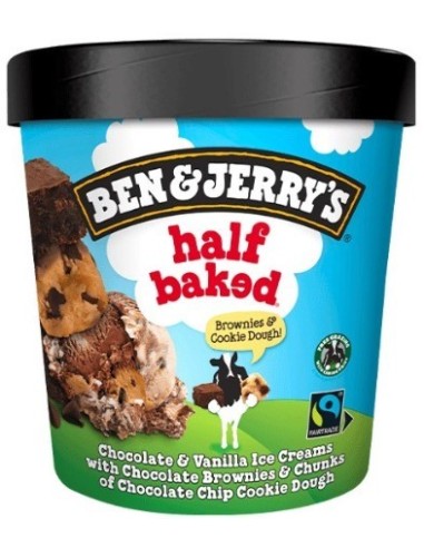 Ben & Jerry's Half Baked 465ml