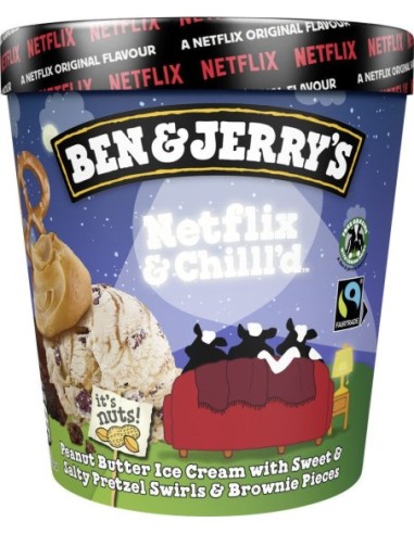 Ben & Jerry's Netflix & Chill'd 465ml