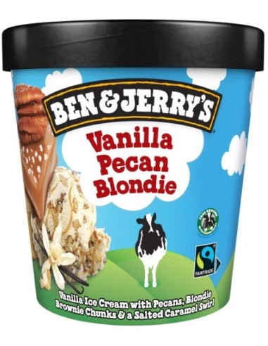 Ben & Jerry's Vanila Pecan Blond 465ml