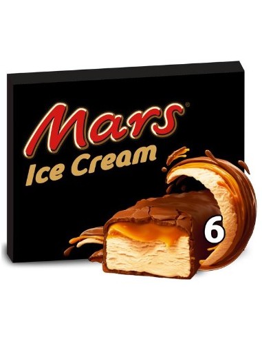 Mars Ice Cream Bar 6Pk 250.8g