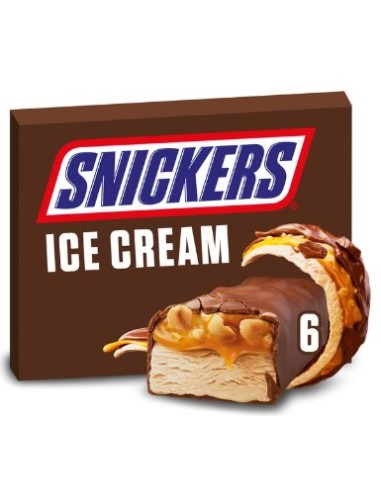 Snickers Ice Cream Bar 6Pk 288g