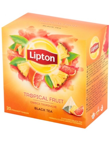 Lipton Tropical Fruit 20 pyramid teabags