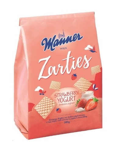 Manner Zarties Strawberry Yoghurt 200g