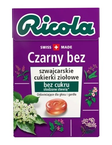 Ricola Black Lilac 27.5g