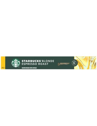 Starbucks Pods Blonde Roast 10x5.3g