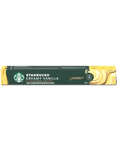 Starbucks Nespresso Creamy Vanilla 10x5.1g