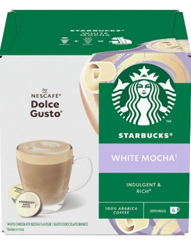 Starbucks Nescafé Dolce Gusto White Mocha 123g