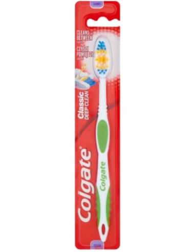 Colgate Classic Deep Clean Hard Brush 1pcs