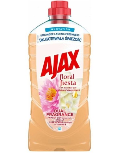 Ajax Dual Liquid Water Lily and Vanilla 1000ml