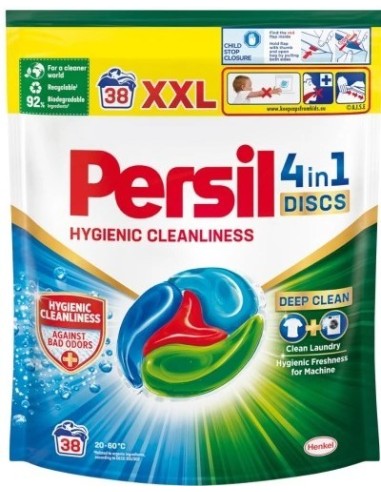 Persil Discs Hygienic Clea 950g 38wl