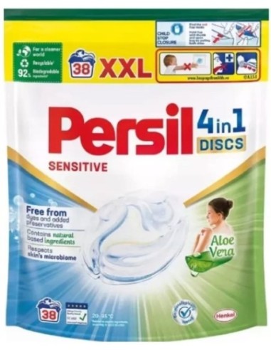 Persil Discs Sensitive 950g 38 wl