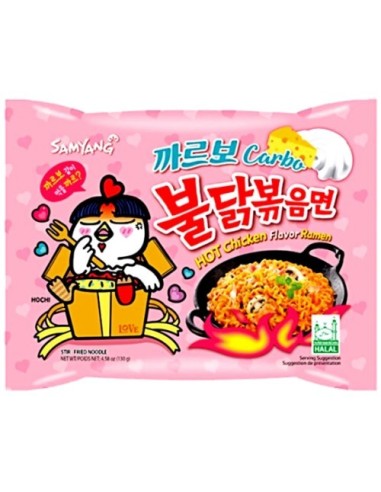 Samyang Instant Noodles Ramen Hot Chicken Carbonara 130g