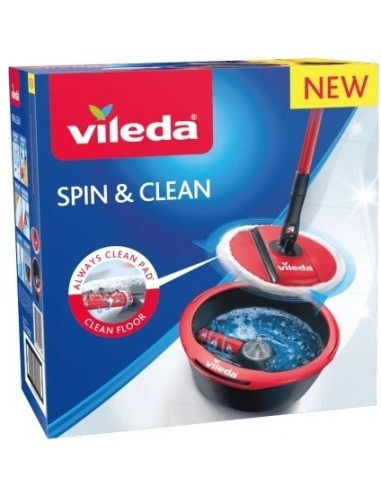 Vileda Spin & Clean Mop 1pcs