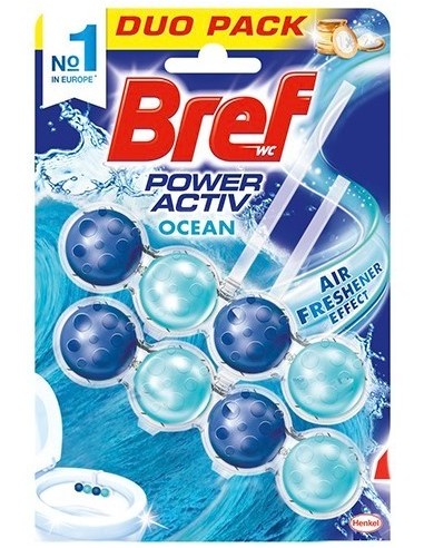 Bref Blue Activ Turquoise Duo 2x50g