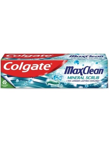 Colgate Toothpaste Max Clean Mineral Scrub 75ml