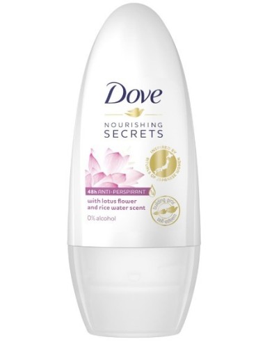 Dove Roll On Lotus Flower & Rice Water 50ml