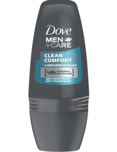 Dove Roll On 50ml Men Clean Comfort 50ml