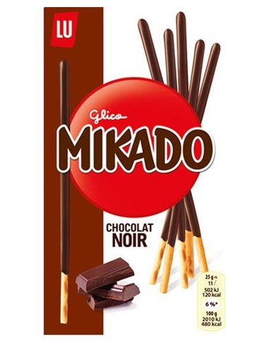 Mikado Biscuit Chocolat Noir 75g