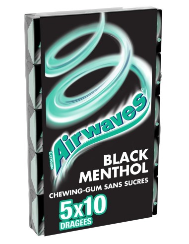 Airwaves Black Menthol 70g