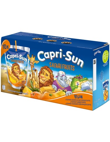 Capri-Sun Safari Fruits 10Pk 200ml