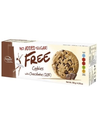 Bogutti Free Cookies with Chocolate 20% 135g