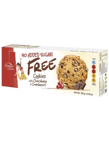 Bogutti Free Cookies with Chocolate & Cranberry 135g