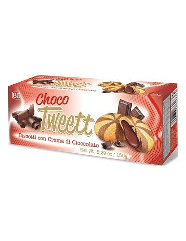 Bogutti Choco Tweett With Chocolate Cream 150g