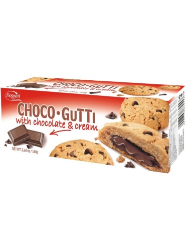 Bogutti Choco Gutti American Cookies With Chocolate Cream 160g