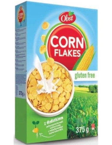 Obst Corn Flakes Gluten Free With Addition Of Sprouted Corn Flour 375g