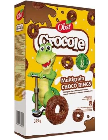 Obst Cereal Chocolate Rings "Crocole" 375g