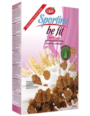 Obst Bran Flakes "Sportina Be Fit" 375g