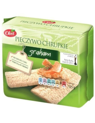 Obst Graham Crisp Bread Without Sugar 125g