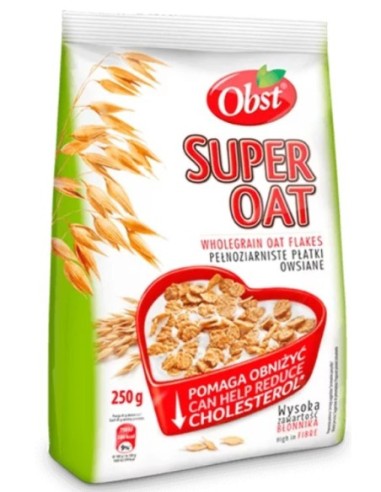 Obst Super Oat - Wholegrain Oat Flakes 250g