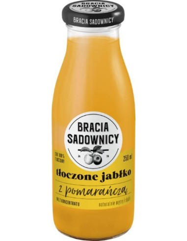 Bracia Sadownicy Pressed Apple With Orange 250ml