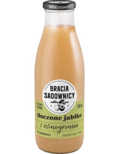 Bracia Sadownicy Pressed Apple With Grapes 750ml