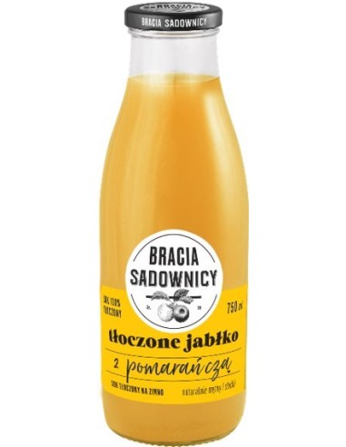 Bracia Sadownicy Pressed Apple With Orange 750ml