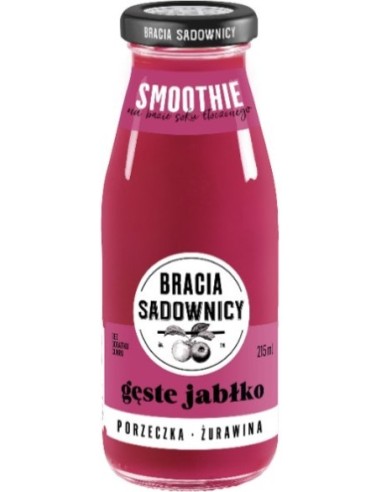 Bracia Sadownicy Smoothie Apple Currant Cranberry 215ml