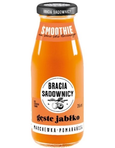 Bracia Sadownicy Smoothie Apple Carrot Orange 215ml