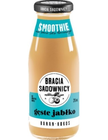 Bracia Sadownicy Smoothie Apple Banana Coconut 215ml