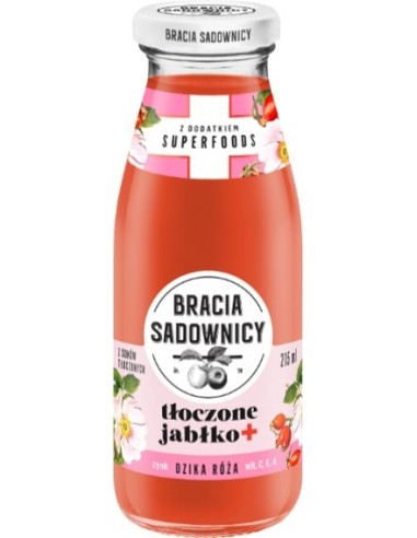 Bracia Sadownicy Pressed Apple with Wild Rose 215ml