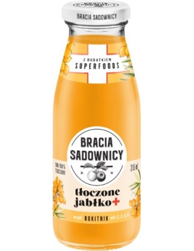 Bracia Sadownicy Pressed Apple & Sea Buckthorn 215ml