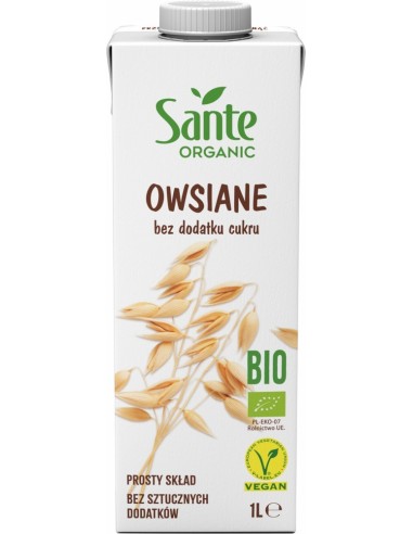Sante Organic Oat No Sugar 1L
