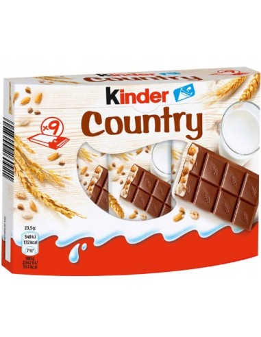 Kinder Country 9Pk 211.5g