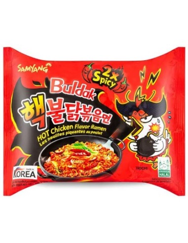 Samyang Instant Ramen Noodles 2xSpicy Chicken 140g