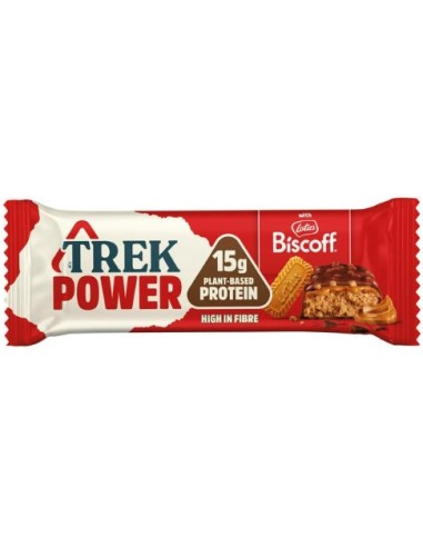 Trek Power Lotus Biscoff Protein Bar 55g