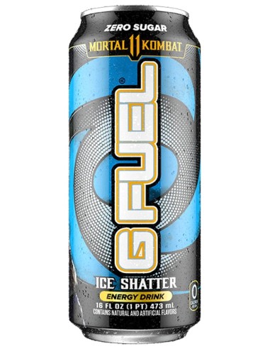 G Fuel Mortal Kombat Ice Shatter Energy Drink 473ml