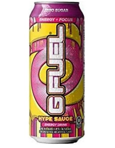 G Fuel Hype Sauce Energy Drink 473ml