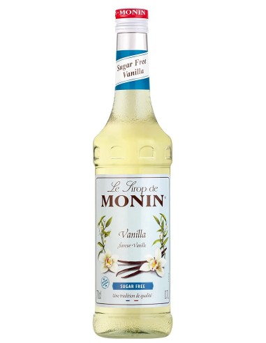 Monin Vanilla Syrup Without Sugar, With Sweetener 700ml